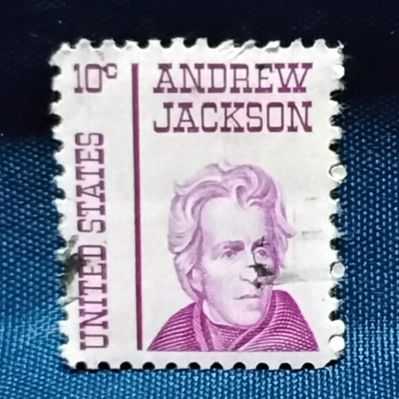 Uncirculated USA 1967 Andrew Jackson 10 cent Stamp!! - Picture 1 of 2